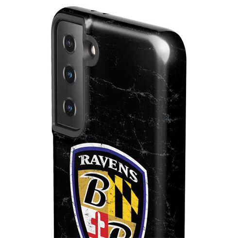 NFL Baltimore Ravens - Alternate Distressed Galaxy S21 FE Pro Case
