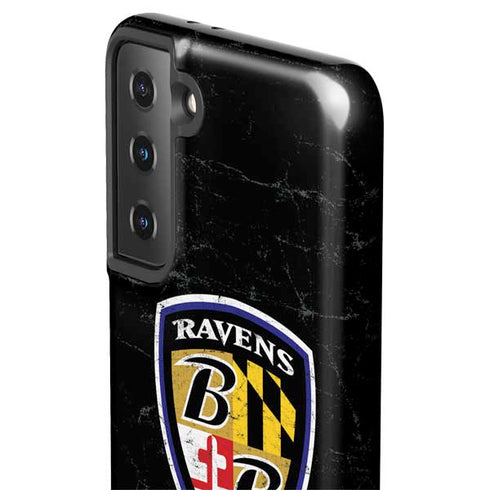 NFL Baltimore Ravens - Alternate Distressed Galaxy S21 Plus 5G Pro Case