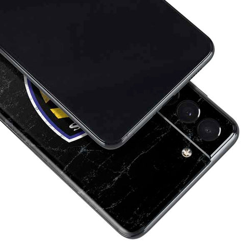 NFL Baltimore Ravens - Alternate Distressed Galaxy S21 Plus 5G Skin