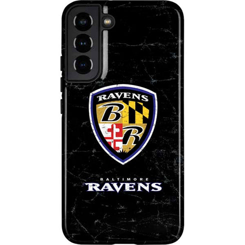 NFL Baltimore Ravens - Alternate Distressed Galaxy S22 Plus Pro Case