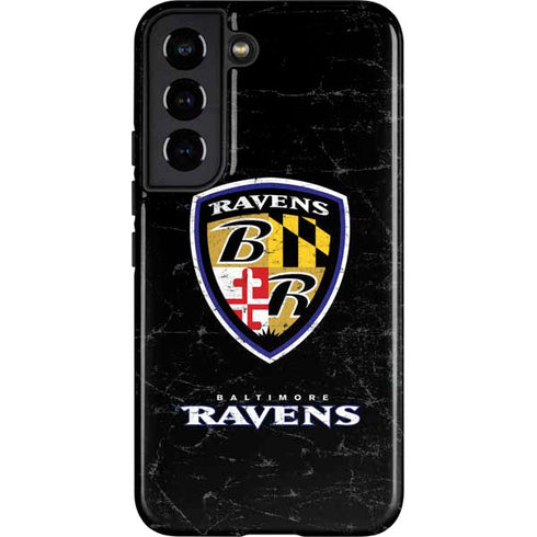 NFL Baltimore Ravens - Alternate Distressed Galaxy S22 Pro Case