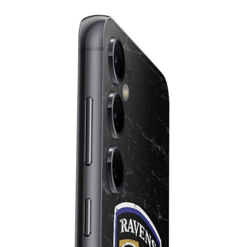 NFL Baltimore Ravens - Alternate Distressed Galaxy S23 FE Skin