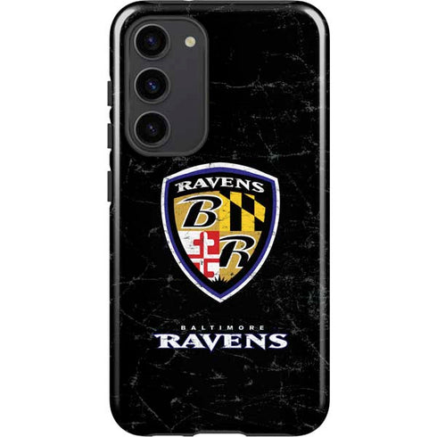 NFL Baltimore Ravens - Alternate Distressed Galaxy S23 Plus Pro Case