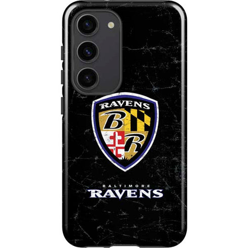 NFL Baltimore Ravens - Alternate Distressed Galaxy S23 Pro Case