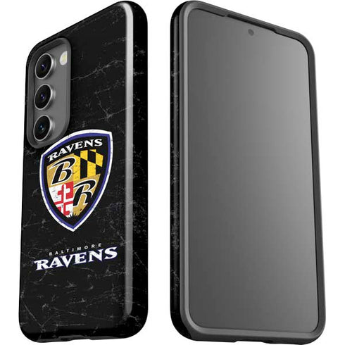 NFL Baltimore Ravens - Alternate Distressed Galaxy S23 Pro Case