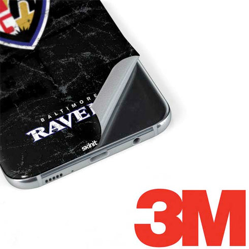 NFL Baltimore Ravens - Alternate Distressed Galaxy S8 Skin
