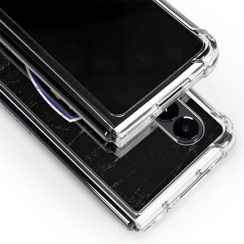 NFL Baltimore Ravens - Alternate Distressed Galaxy Z Fold4 5G Clear Case