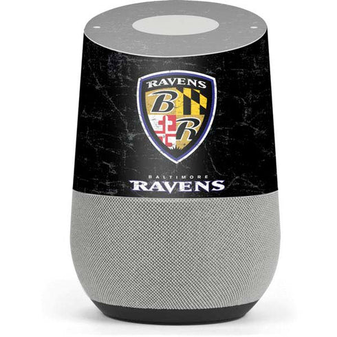 NFL Baltimore Ravens - Alternate Distressed Google Home Skin