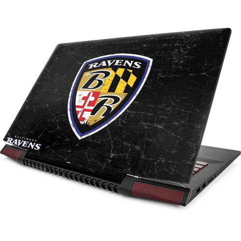 NFL Baltimore Ravens - Alternate Distressed Lenovo IdeaPad Skin
