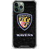 NFL Baltimore Ravens - Alternate Distressed iPhone 11 Pro Max Clear Case