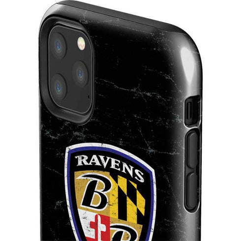 NFL Baltimore Ravens - Alternate Distressed iPhone 11 Pro Max Impact Case