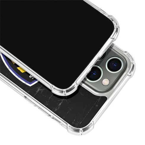 NFL Baltimore Ravens - Alternate Distressed iPhone 15 Pro Clear Case