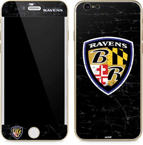NFL Baltimore Ravens - Alternate Distressed iPhone 6/6s Skin