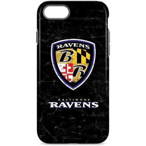NFL Baltimore Ravens - Alternate Distressed iPhone 7 Pro Case