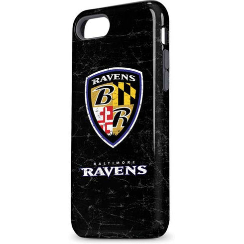NFL Baltimore Ravens - Alternate Distressed iPhone 8 Pro Case