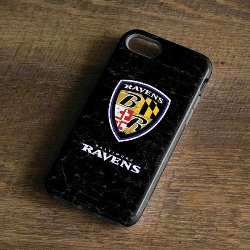 NFL Baltimore Ravens - Alternate Distressed iPhone 8 Pro Case