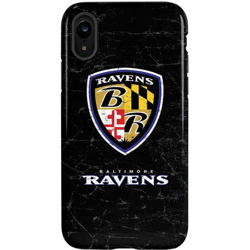 NFL Baltimore Ravens - Alternate Distressed iPhone XR Pro Case