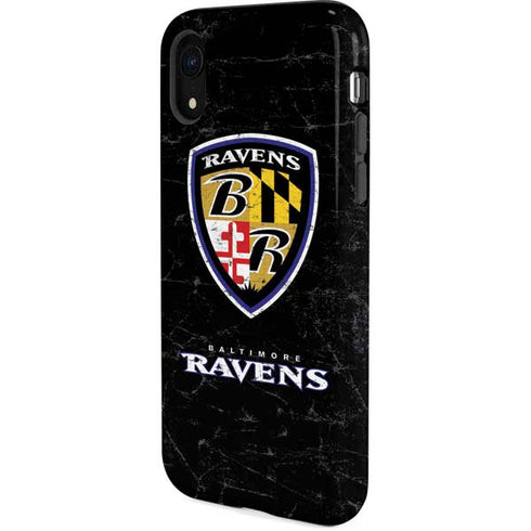 NFL Baltimore Ravens - Alternate Distressed iPhone XR Pro Case