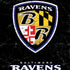 NFL Baltimore Ravens - Alternate Distressed iPhone XS Skin