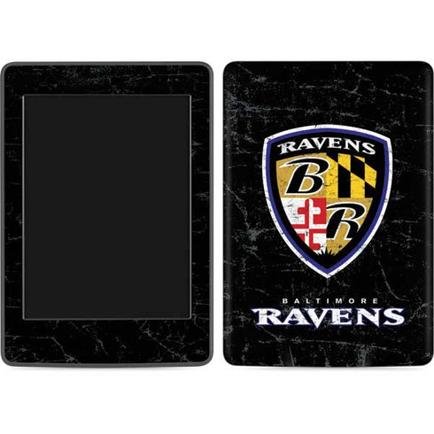 NFL Baltimore Ravens - Alternate Distressed Amazon Kindle Skin