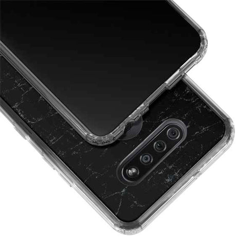 NFL Baltimore Ravens - Alternate Distressed LG K51/Q51 Clear Case