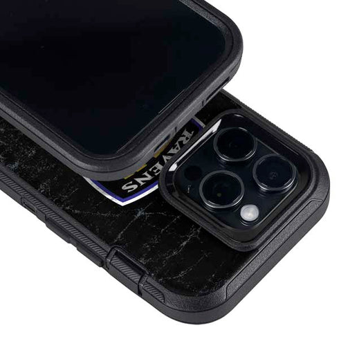NFL Baltimore Ravens - Alternate Distressed Otterbox Defender iPhone Skin