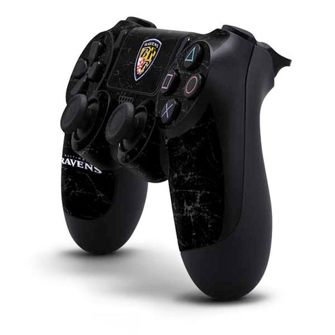 NFL Baltimore Ravens - Alternate Distressed PS4 Controller Skin