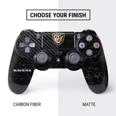 NFL Baltimore Ravens - Alternate Distressed PS4 Controller Skin