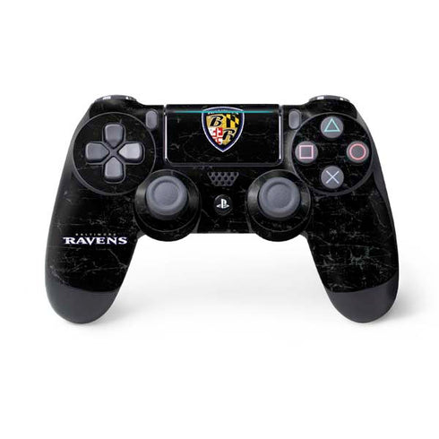 NFL Baltimore Ravens - Alternate Distressed PS4 Pro/Slim Controller Skin