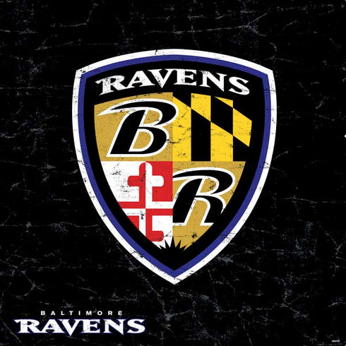 NFL Baltimore Ravens - Alternate Distressed PS4 Slim Bundle Skin