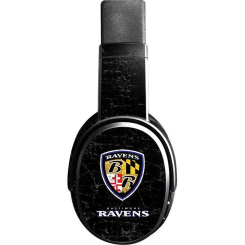 NFL Baltimore Ravens - Alternate Distressed Skullcandy Crusher Wireless Skin