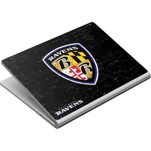 NFL Baltimore Ravens - Alternate Distressed Surface Book Skin