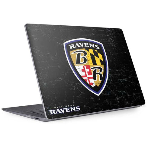 NFL Baltimore Ravens - Alternate Distressed Surface Laptop 2 Skin