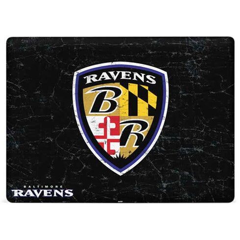NFL Baltimore Ravens - Alternate Distressed Surface Laptop 2 Skin
