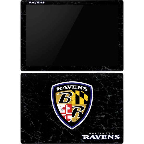NFL Baltimore Ravens - Alternate Distressed Surface Pro 6 Skin