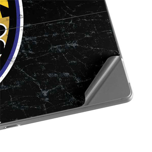 NFL Baltimore Ravens - Alternate Distressed Surface Pro 8 Skin
