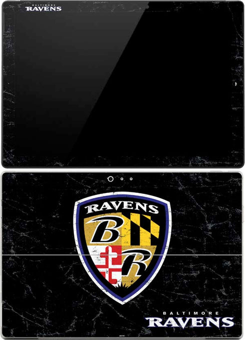 NFL Baltimore Ravens - Alternate Distressed Surface Pro (2017) Skin