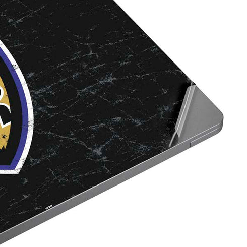 NFL Baltimore Ravens - Alternate Distressed Universal Laptop 14in (11.4 x 8.2in) Skin