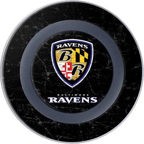 NFL Baltimore Ravens - Alternate Distressed Wireless Charger Skin