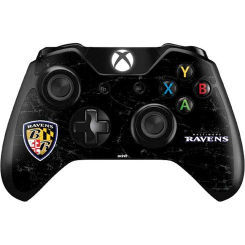 NFL Baltimore Ravens - Alternate Distressed Xbox One Controller Skin