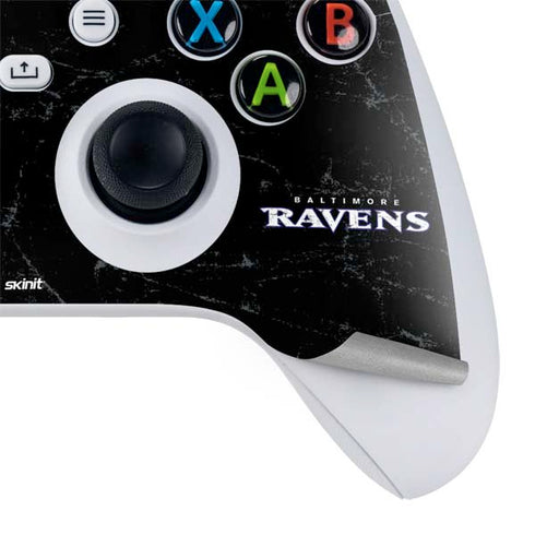 NFL Baltimore Ravens - Alternate Distressed Xbox Series S Bundle Skin