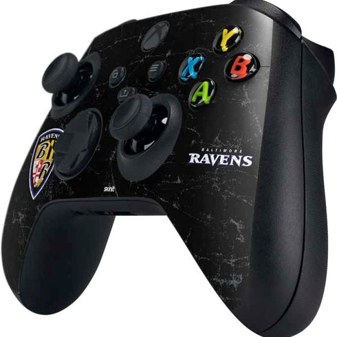 NFL Baltimore Ravens - Alternate Distressed Xbox Series X Controller Skin