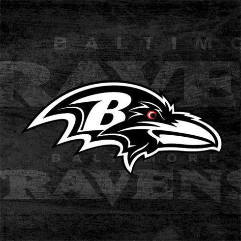 NFL Baltimore Ravens Black & White Nintendo 2DS XL (2017) Skin