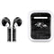 NFL Baltimore Ravens Black & White Apple AirPods Skin