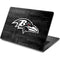 NFL Baltimore Ravens Black & White Dell Chromebook Skin