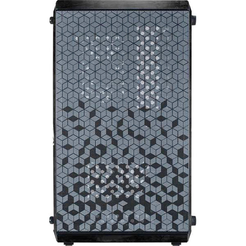 NFL Baltimore Ravens Black & White Cooler Master MasterBox Q300L Mini Tower Skin