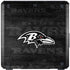 NFL Baltimore Ravens Black & White Cooler Master MasterBox Q300L Mini Tower Skin