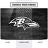 NFL Baltimore Ravens Black & White Dell Vostro Skin