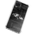 NFL Baltimore Ravens Black & White Galaxy A12 Clear Case