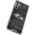 NFL Baltimore Ravens Black & White Galaxy A13 5G Clear Case